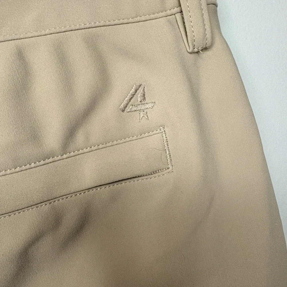 Fourlaps 4laps Short Khaki Sz 32 Chino Preppy